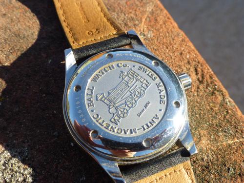 photo of watch backside